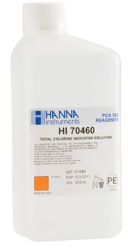 Hanna Instrument HI70460 Toplam Klor Gösterge Çözeltisi, PCA için, 500mL Şişe