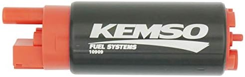 KEMSO 10909 340LPH Yüksek Performanslı Elektrikli Yakıt Pompası ve Montaj Kiti