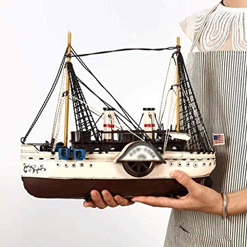 JJSPP Masaüstü DecorationMini Yelkenli Modeli Dekorasyon-Ahşap Minyatür Yelkenli Tekne Ev Dekor Set