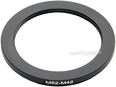 Metal M52 için M42 Erkek Kadın 52mm için 42mm M52-M42 Adım-Aşağı Kaplin Halka Adaptörü için Lens Filtre