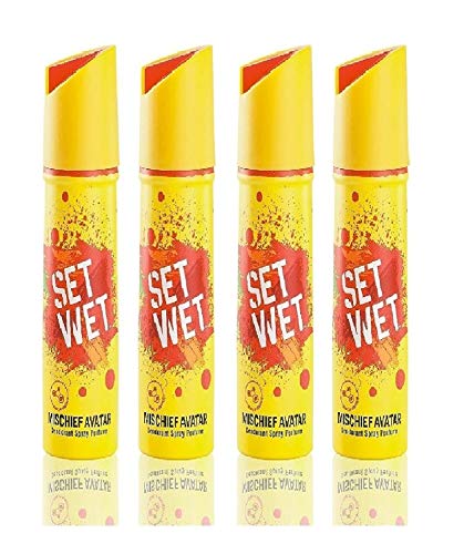ıslak Yaramazlık Avatar Deodorant Sprey Parfüm seti, 150 ml (4'lü paket)