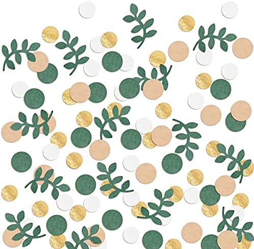 Yeşillik Altın Okaliptüs Konfeti Bebek Duş Koyu Yeşil Dalları Yeni Yıl Dağılım Masa Dekorasyon Doğa-Tema Parti Gelin Duş Parti
