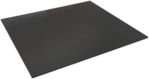 300x335x3mm Siyah G10 FR4 Epoksi Fiberglas Kompozit Levha Paneli 11,8 x 13 İnç