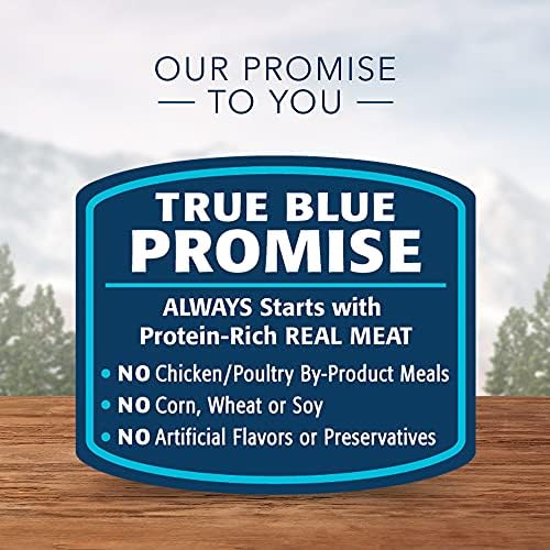 Mavi Buffalo Wilderness Yüksek Protein, Doğal Kıdemli Köpek Maması Paketi, Kuru Köpek Maması ve Islak Köpek Maması ( 24-lb Kuru