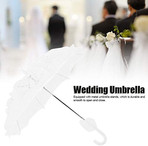 01 Ince İşçilik Kaliteli Dantel Malzemeler Dayanıklı Şemsiye Sahne, düğün şemsiyesi, Tiyatrolar için Kutlama Dekorasyon Düğün