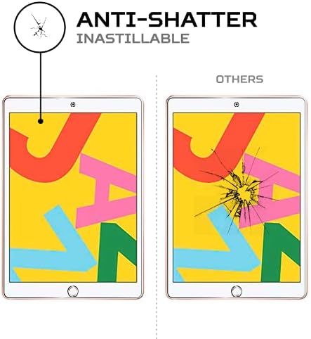 Ekran Koruyucu Anti-şok Anti-Paramparça Anti-Scratch Apple iPad 10.2 2020 ile uyumlu