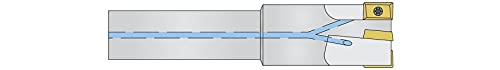 Micro 100 30-1616 Freze Aleti-Endekslenebilir - Soğutma Sıvısı, 1/2 Kesici Çapı, 1-1 / 2 LOC, 1 Fl, 1/2 Sap Çapı, 3 OAL, Parça
