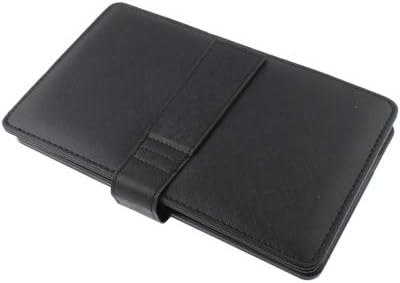 YANGJ USB Plastik Klavye ile 8 inç Evrensel Tablet PC Deri Kılıf (Siyah)