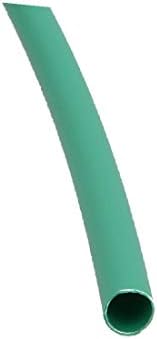 X-DREE 10M 0.08 inç İç Çap Poliolefin Alev Geciktirici Tüp Tel Tamiri için Yeşil (Tubo ıgnífugo de poliolefina con diámetro interno